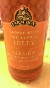 This stuff is delicious. Also try the raspberry red pepper jelly!